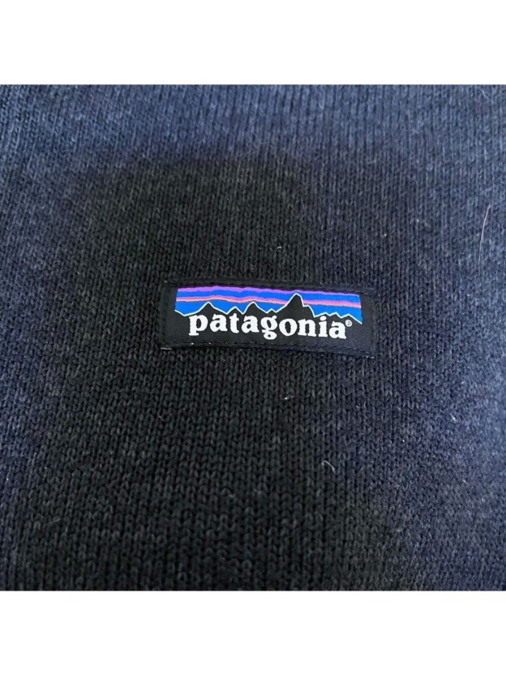 Patagonia Womens L Full-Zip Jacket Black Fleece High Collar Granola Outdoors - Picture 5 of 16